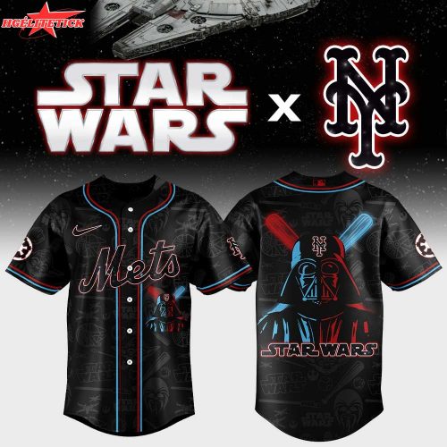 Limited New York Mets x Star Wars Night Black Jersey