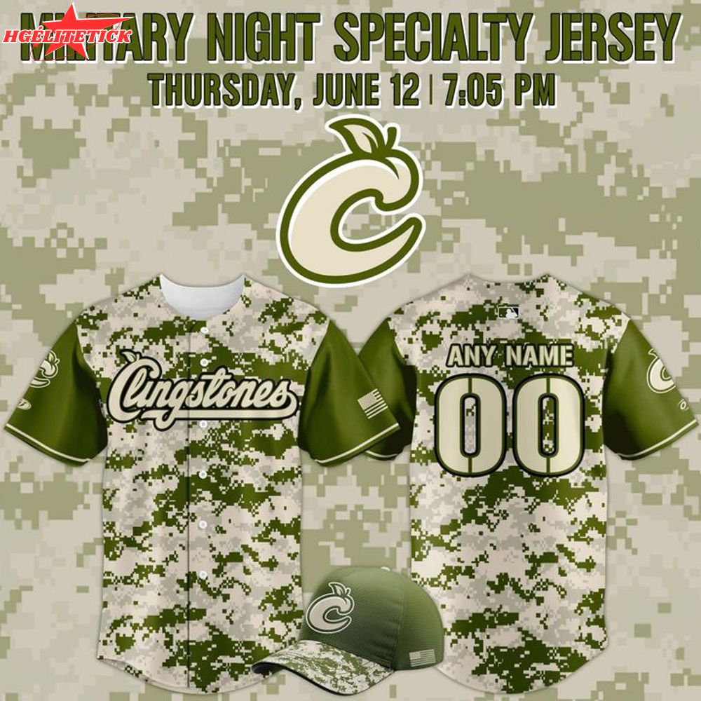 .Limited editions Columbus Clingstones x Military Jersey 2025 .Limited editions Columbus Clingstones x Military Jersey 2025