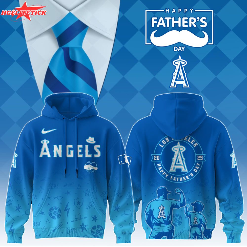 Los Angeles Angels 2025 Father’s Day Hoodie – Baseball Gift Hoodie Los Angeles Angels 2025 Father’s Day Hoodie – Baseball Gift Hoodie