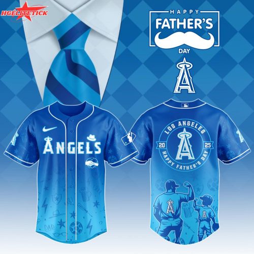 Los Angeles Angels 2025 Father’s Day Jersey – MLB Fan Limited Shirt