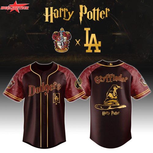 Los Angeles Dodgers x Harry Potter Night Jersey 2025 – Wizard Night Baseball Jersey