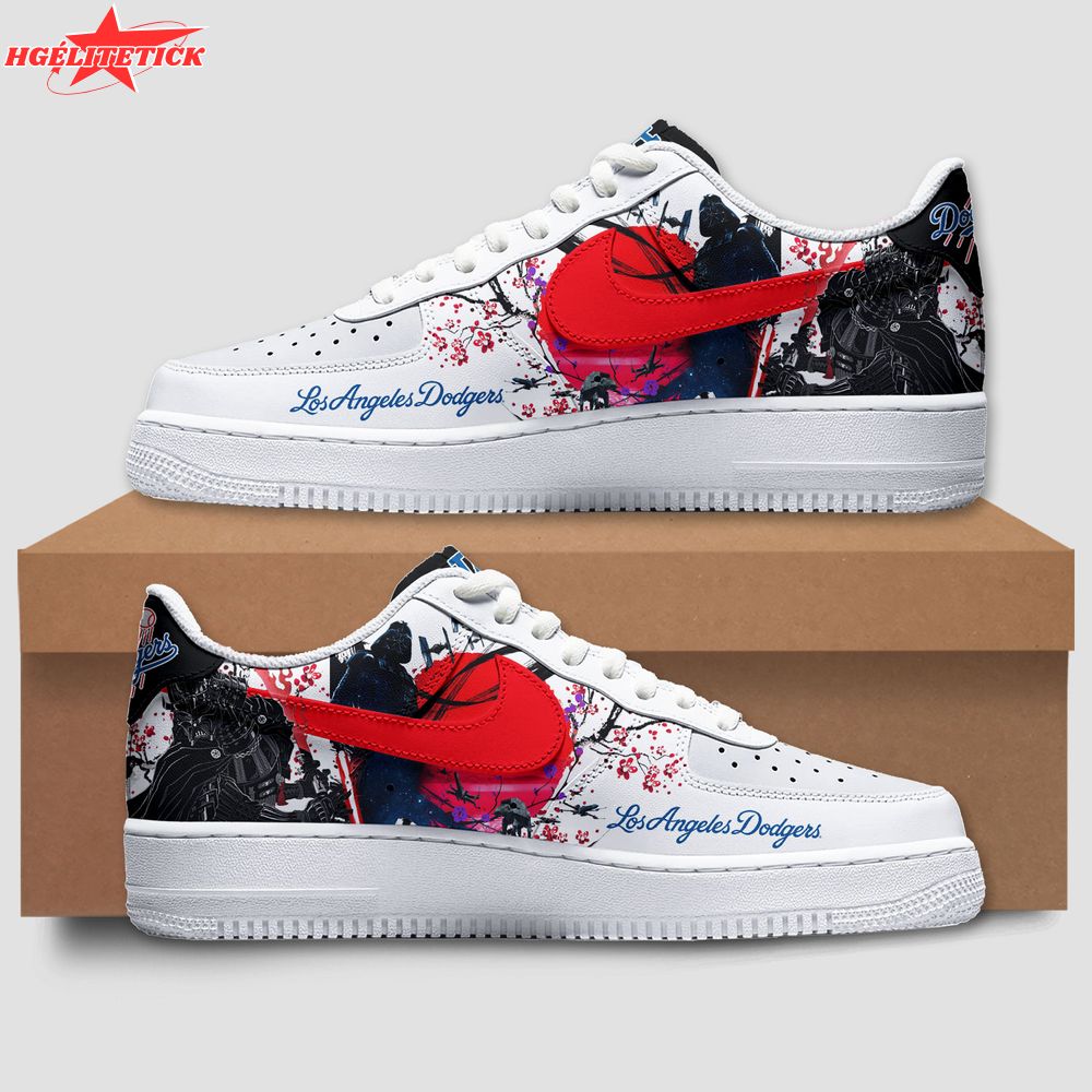 Los Angeles Dodgers x Star Wars Night 2025 AF1 Sneakers – Galaxy Baseball Shoes Los Angeles Dodgers x Star Wars Night 2025 AF1 Sneakers – Galaxy Baseball Shoes