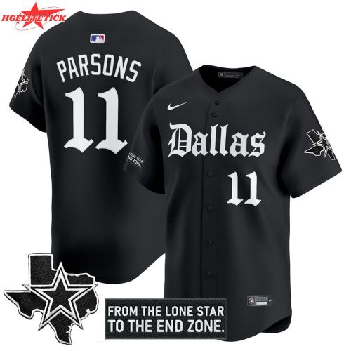 Men’s Dallas Cowboys ‘Gothic Lone Star Edition’ Vapor Baseball Jersey