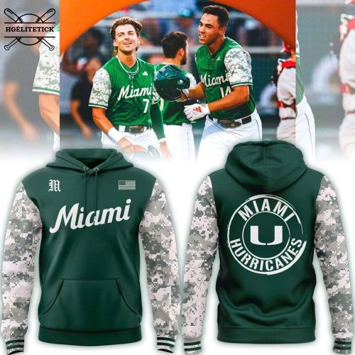 Miami Hurricanes Armed Forces Day 2025 Hoodie – Special Tribute Edition