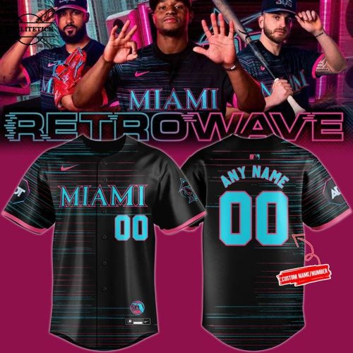 Miami Marlins City Connect 2025 Baseball Jersey