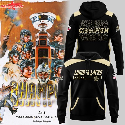 Muskegon Lumberjacks Clark Cup Champions 2025 Hoodie – Hockey Fan Sweatshirt