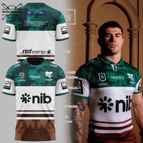 Newcastle Knights 2025 ANZAC Day Memorial T-Shirt