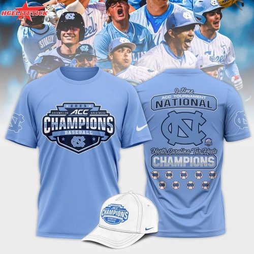 North Carolina Tar Heels 2025 ACC Baseball Conference Tournament Champions