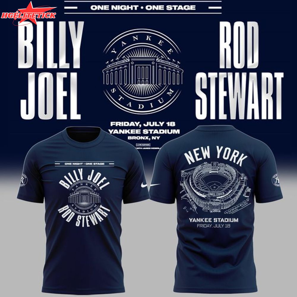 One Night One Stage New York Yankees T-Shirt 2025 – Baseball Concert Theme One Night One Stage New York Yankees T-Shirt 2025 – Baseball Concert Theme