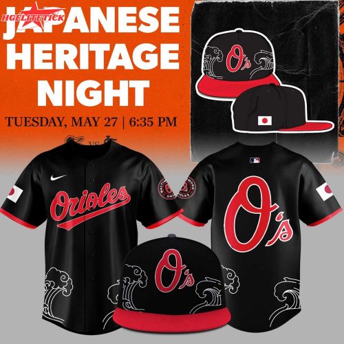 Orioles Baseball Japanese Heritage Night Jersey