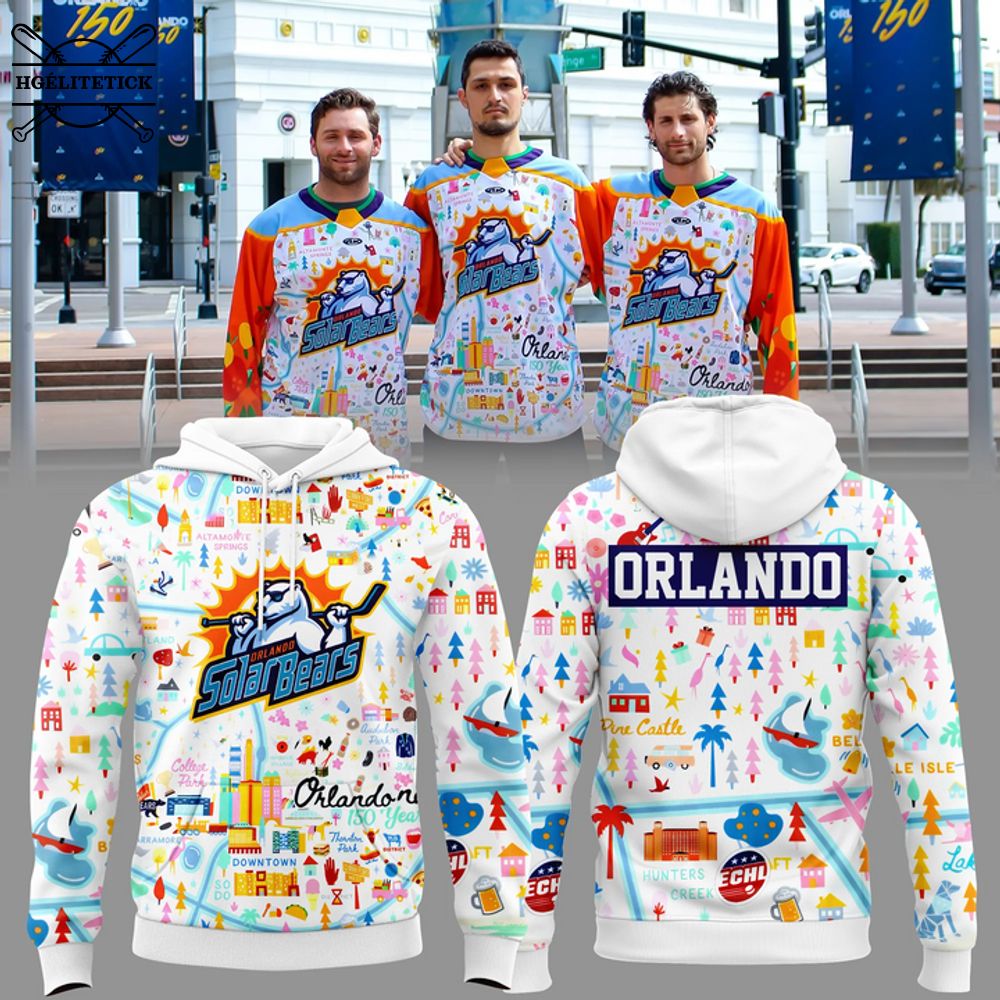 Orlando Solar Bears "Happy Early Birthday" Hoodie – 2025 Edition Orlando Solar Bears "Happy Early Birthday" Hoodie – 2025 Edition
