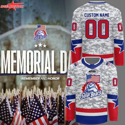 Orlando Solar Bears Happy Memorial Day Jerseys 2025