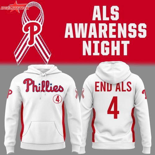 Phillies ALS Awareness Night 2025 Hoodie – Limited Release Pullover