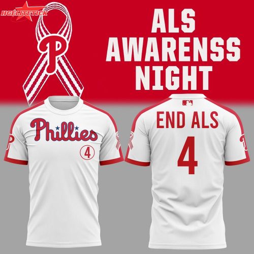 Phillies ALS Awareness Night 2025 T-Shirt – Awareness Event Tee