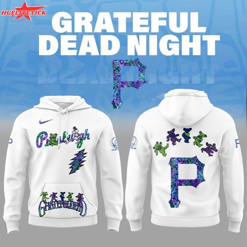 Pittsburgh Pirates Grateful Dead Night Hoodie
