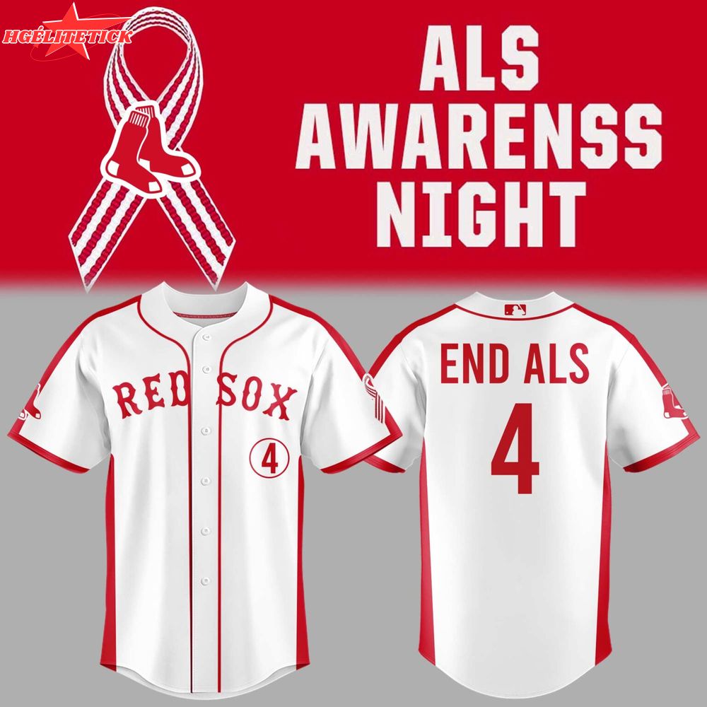 Red Sox ALS Awareness Night 2025 Baseball Jersey – Limited Edition Red Sox ALS Awareness Night 2025 Baseball Jersey – Limited Edition