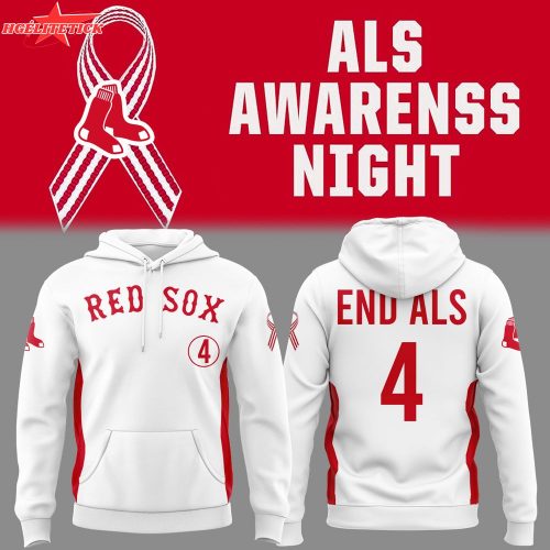 Red Sox ALS Awareness Night 2025 Hoodie – Commemorative Sweatshirt