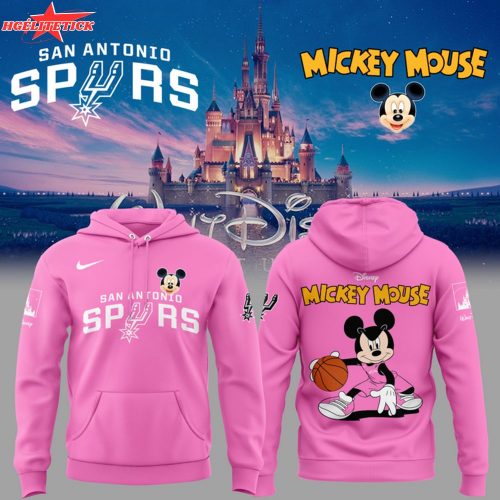 San Antonio Spurs x Mickey Mouse Hoodie – Walt Disney Night Edition