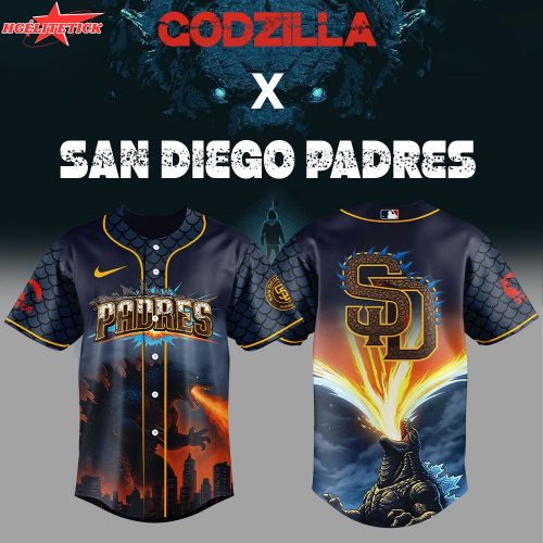 San Diego Padres Godzilla Combo Jersey