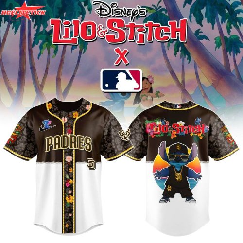 San Diego Padres MLB x Lilo & Stitch Jersey
