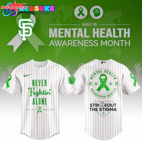 San Francisco Giants 2025 Mental Health Awareness Jersey – MLB Awareness Shirt