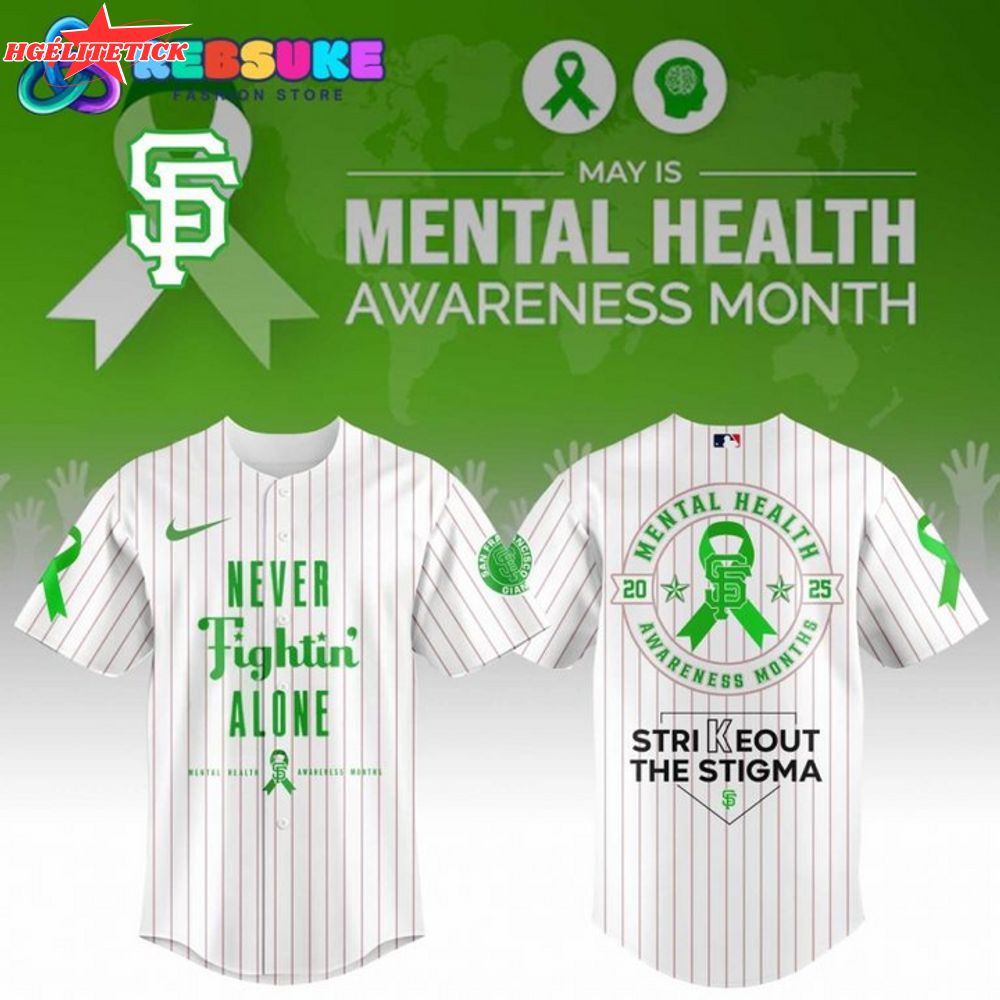 San Francisco Giants 2025 Mental Health Awareness Jersey – MLB Awareness Shirt San Francisco Giants 2025 Mental Health Awareness Jersey – MLB Awareness Shirt