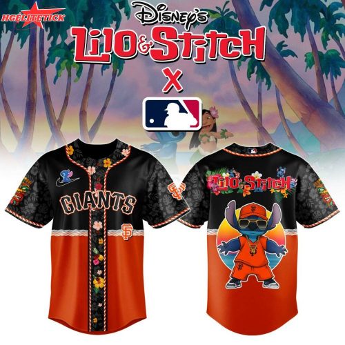 San Francisco Giants MLB x Lilo & Stitch Jersey