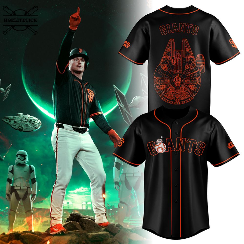 San Francisco Giants x Star Wars Baseball Shirt – Special 2025 Edition San Francisco Giants x Star Wars Baseball Shirt – Special 2025 Edition