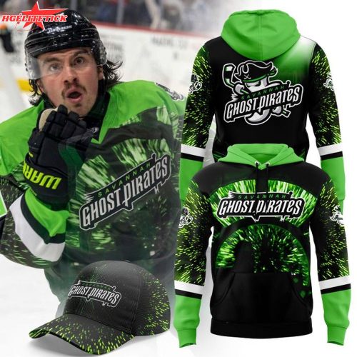 Savannah Ghost Pirates 2025 Hoodie – Team Logo Pullover
