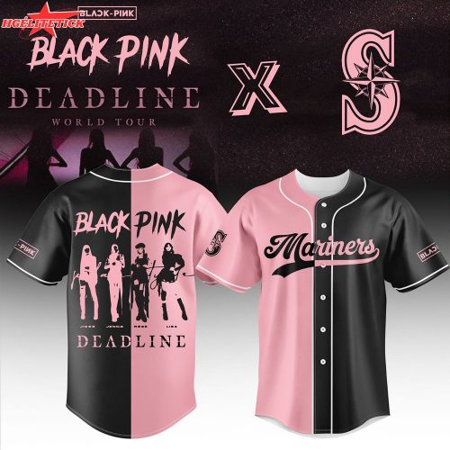 Seattle Mariners X Blackpink Baseball Jersey