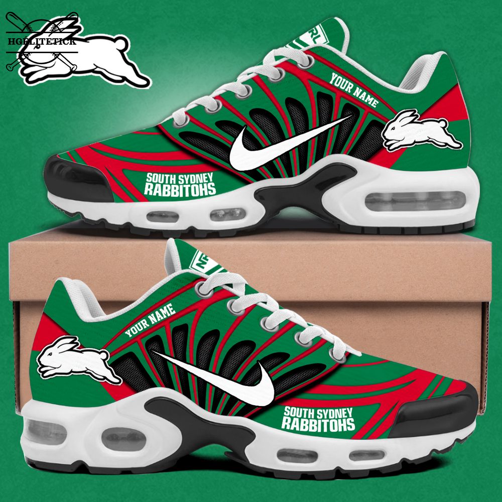 South Sydney Rabbitohs TN Shoes – New Rugby Design 2025 South Sydney Rabbitohs TN Shoes – New Rugby Design 2025