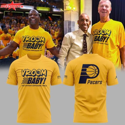 Special Edition Pacers ” Vroom Baby! ” T-shirt