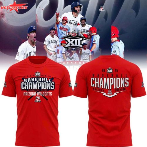 Special New 2025 Big 12 Baseball Conference Tournament Champions Playoff Pitch Tshirt