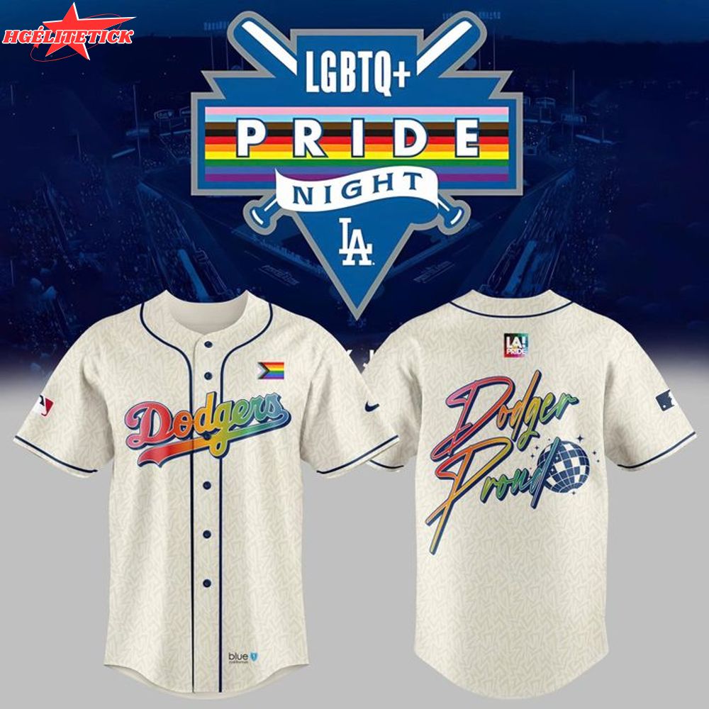 Special New Pride LA Dodgers Logo Jersey Special New Pride LA Dodgers Logo Jersey