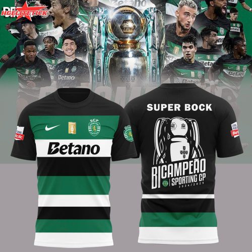 Sporting Clube de Portugal 2025 Champions T-Shirt – Official Fan Gear