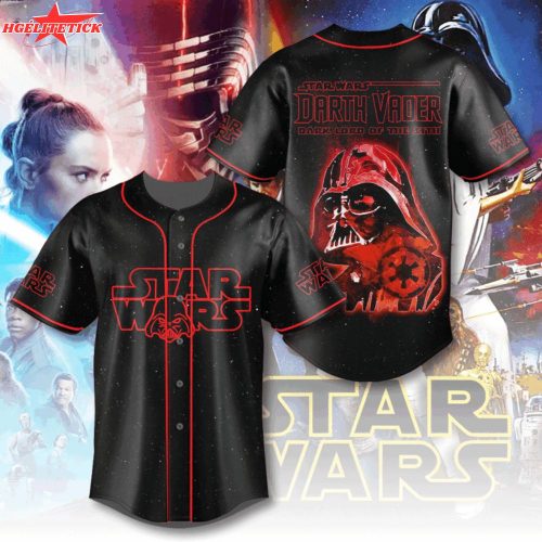 Star Wars Darth Vader Baseball Jersey – Galactic Empire Edition