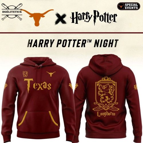 Texas Longhorns Harry Potter Hoodie – Hogwarts Inspired Fan Apparel