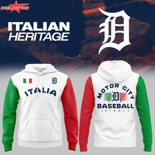 Tigers Italian Heritage Celebration Hoodie – Special Edition