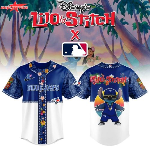 Toronto Blue Jays MLB x Lilo & Stitch Jersey