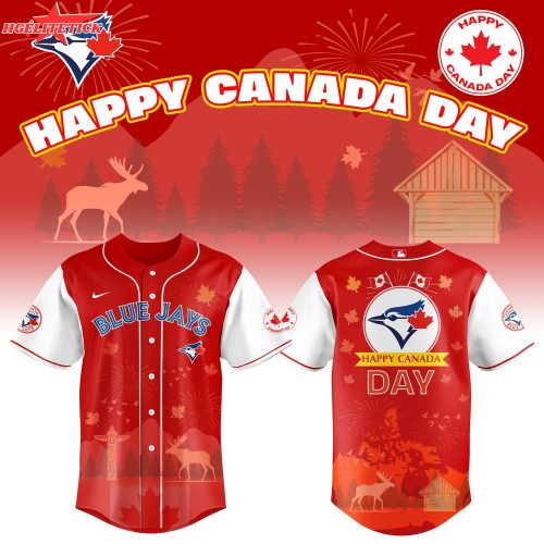 Toronto Blue Jays x Happy Canada Day 2025 Limited Edition Jersey