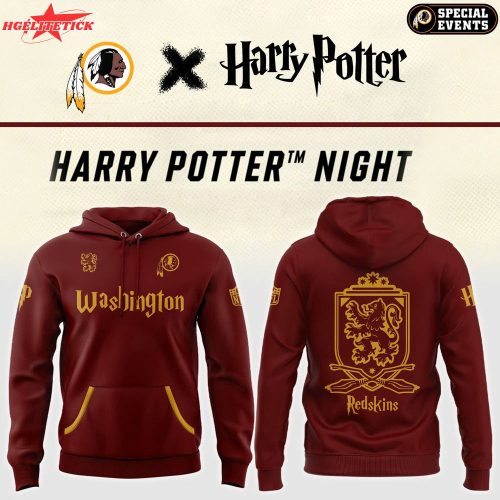 Washington Redskins Harry Potter Night Hoodie