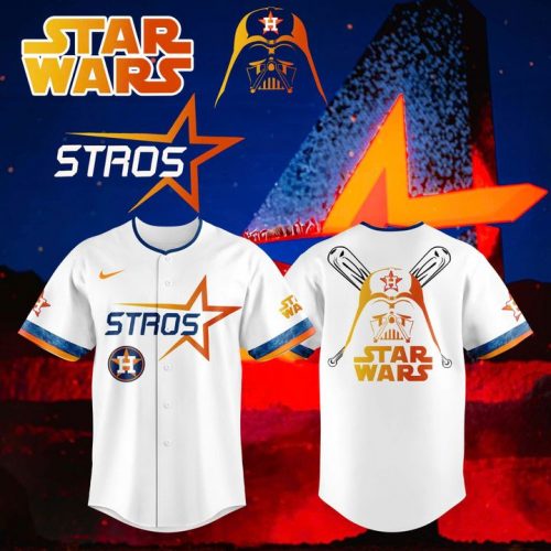 Houston Astros x Star Wars Baseball Jersey New Version 2025