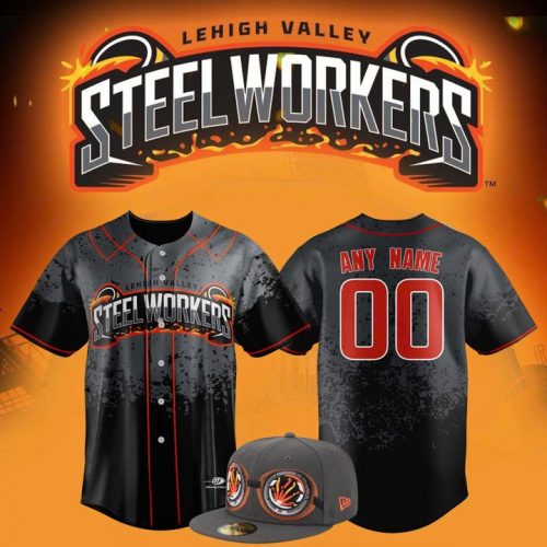 Lehigh Valley SteelWorkers Replica Baseball Jersey
