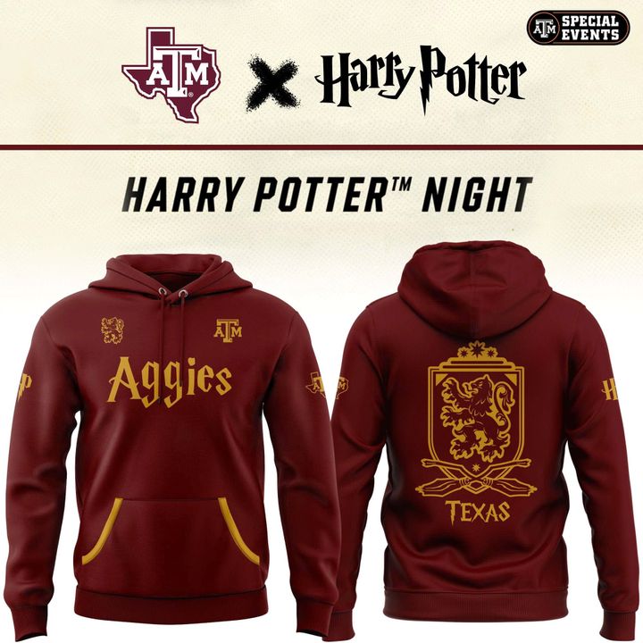 Texas A&M Aggies Harry Potter Hoodie – Magical School Spirit Texas A&M Aggies Harry Potter Hoodie – Magical School Spirit