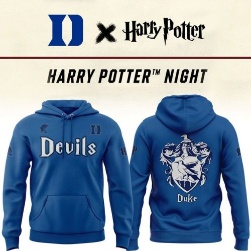 Duke Blue Devils Harry Potter Hoodie – Special 2025 Crossover Edition