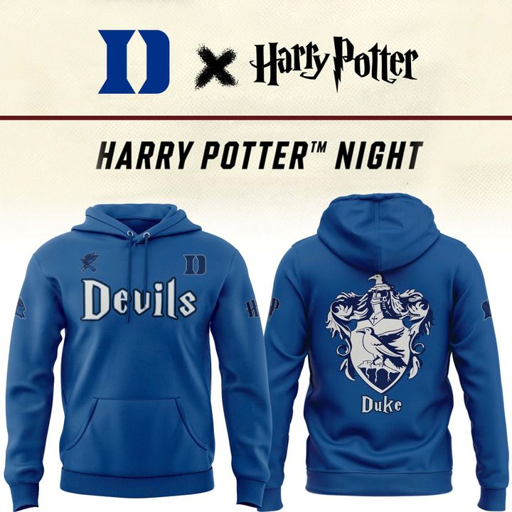 Duke Blue Devils Harry Potter Hoodie – Special 2025 Crossover Edition Duke Blue Devils Harry Potter Hoodie – Special 2025 Crossover Edition