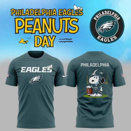Philadelphia Eagles x Peanuts Snoopy T-Shirt – Charlie Brown NFL Edition
