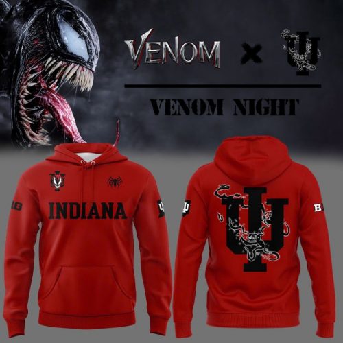 New “Venom” x Indiana Hoosiers Hoodie – Limited Edition