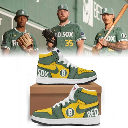 Boston Red Sox “City Connect” AJ1 Shoes