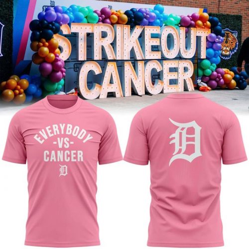 Strike Out Cancer Pink T-shirt